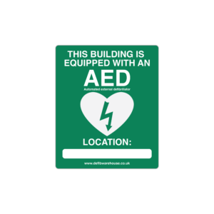 FREE Downloadable AED Location Wall Sign
